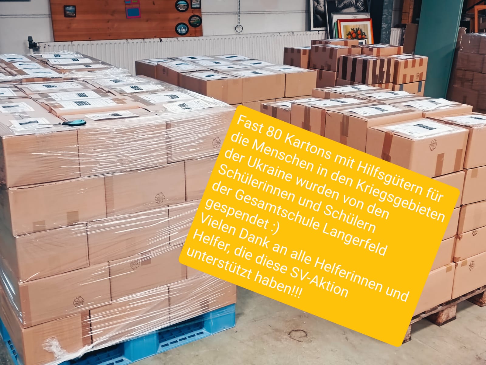 Einfach mal anpacken ... äh, EINpacken! 
