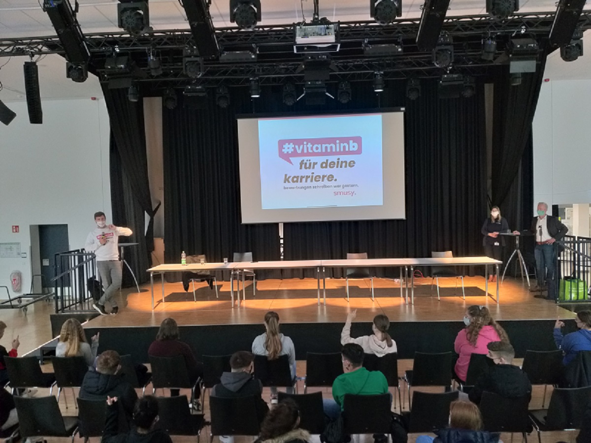 Aktuelle Veranstaltung zur Berufsorientierung im Langerfelder Forum