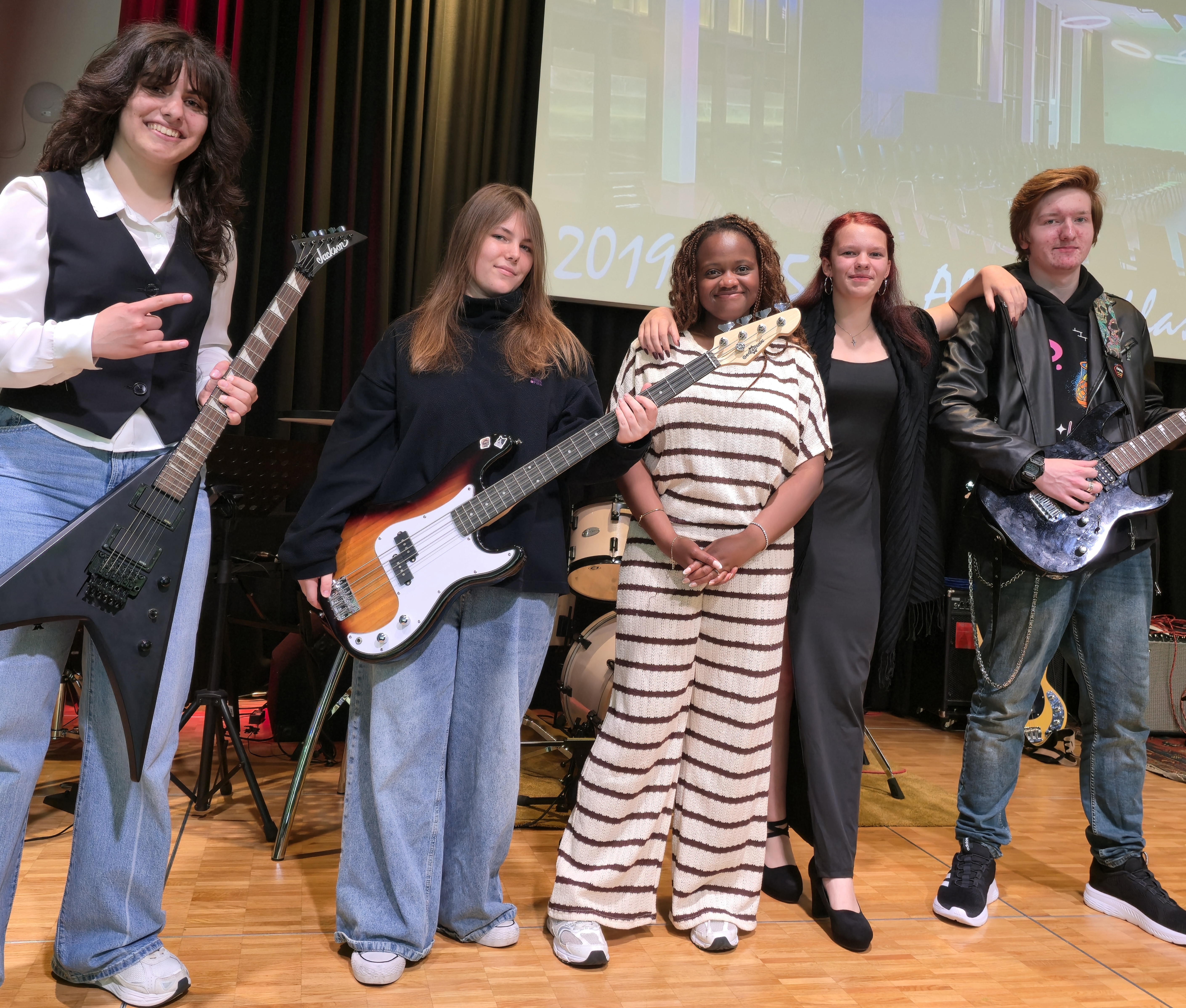 Schülerinnenband der GEL 