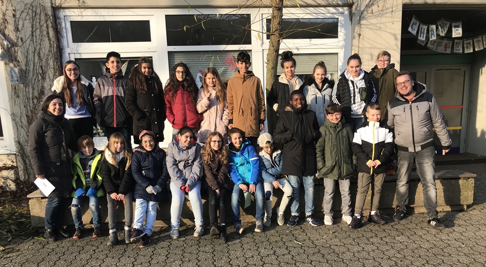 Chance! Wuppertal - Klasse 5E besucht Herrn Stobbe und Team