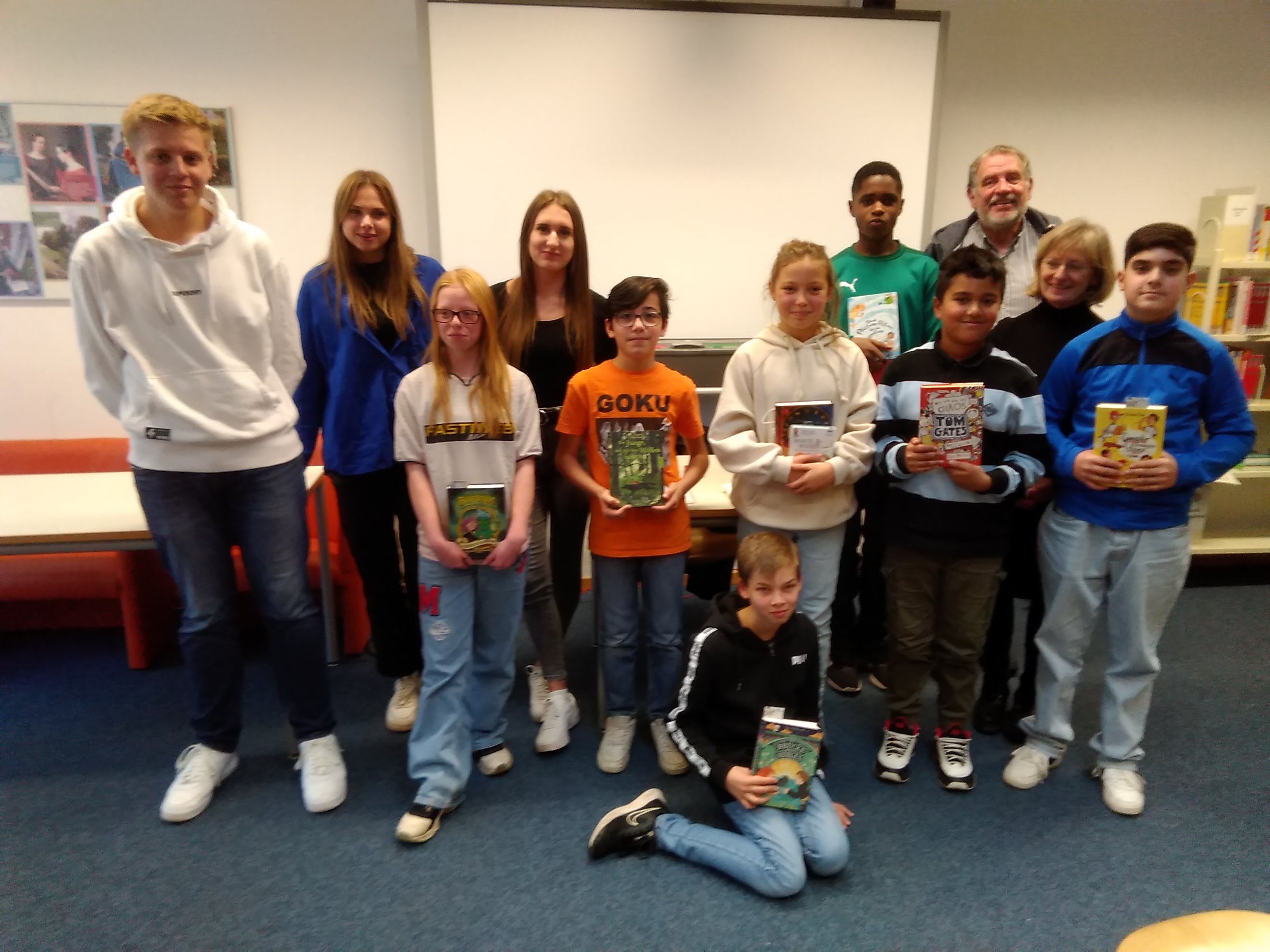 Fiona siegt respektabel beim diesjährigen Vorlesewettbewerb der Gesamtschule Langerfeld!